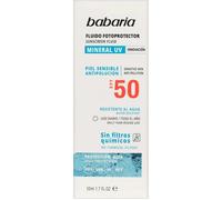 Babaria Sun Mineral Fotoprotector Facial Fluid Spf50 50ml