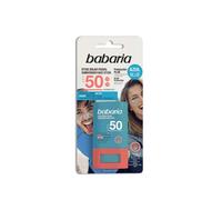 Babaria Blue Face Sun Stick stick idratante protettivo per viso e punti sensibili SPF 50 20 ml