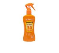Babaria - Spray Solare Vitamina D Spf30 | Crema Solare 30 Corpo 200ml | Bloccante Solare Con Vitamina D | Protezione Solare Pistola | Protezione Solare 30 Tutti i Tipi Di Pelle