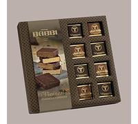 BABBI Collezione De Luxe, Assortimento Wafer Ricoperti al Cioccolato Fondente e Classico, Confezione Regalo 320g, 16 Pezzi, 27x27x4 cm, Lucgel