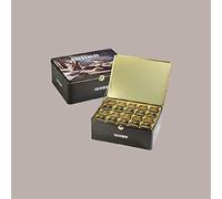 Babbi Viennesi Wafer Classici in Elegante Confezione Regalo, Latta da 80 Pezzi, Cioccolato Fondente e Crema alla Vaniglia, 1600g, Lucgel