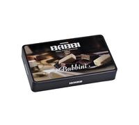 Babbini Piccoli Piaceri Gusti Assortiti, 600g con 55 Wafer Ricoperti di cioccolato e ripieni al Pistacchio, Caffè, Cocco, Fondente, Nocciola e Arachide, in Elegante Latta Regalo, Minimo 4 Gusti