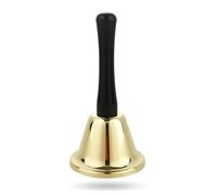 Babbo Natale - Accessorio per Costume - Campana Oro per Natale e Avvento - Per Nicola