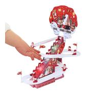 Babbo Natale Arrampicata Su Una - Telecomando Elettrico Gioco Ferroviario Con Luce LED E Musica - Babbo Natale Elettrico Scivolo E Arrampicata | Per Bambini Camera Da Residenziale
