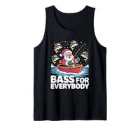 Babbo Natale Basso per Tutti Pesca Vacanza Pescatore Canotta