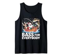 Babbo Natale Basso per Tutti Pesca Vacanza Pescatore Canotta