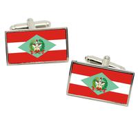 Babbo Natale Catarina (Brasile) Bandiera Gemelli IN Cromata Scatola Regalo