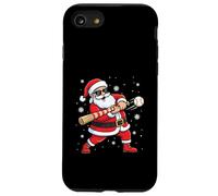 Babbo Natale che gioca a baseball, per gli amanti del baseball, per Natale Custodia per iPhone SE (2020) / 7/8
