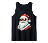 Babbo Natale Che Indossa Occhiali Canotta