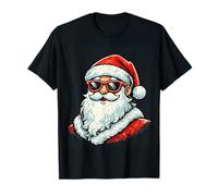 Babbo Natale Che Indossa Occhiali Maglietta