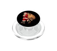 Babbo Natale consegna pastore tedesco presenta cane cattivo PopSockets PopGrip per MagSafe