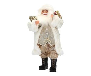 Babbo Natale Decorativo 60 cm in Stile Elegante Crema