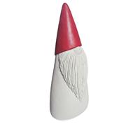 Babbo Natale Decorativo Bianco in Cemento Tognana Christmas Trolls 28 cm