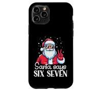 Babbo Natale dice 67 Meme 6 7 Natale Sei Sette Uomini Donne Bambini Custodia per iPhone 11 Pro