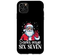 Babbo Natale dice 67 Meme 6 7 Natale Sei Sette Uomini Donne Bambini Custodia per iPhone 11 Pro Max