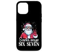 Babbo Natale dice 67 Meme 6 7 Natale Sei Sette Uomini Donne Bambini Custodia per iPhone 12/12 Pro