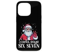 Babbo Natale dice 67 Meme 6 7 Natale Sei Sette Uomini Donne Bambini Custodia per iPhone 13 Pro