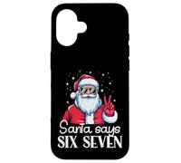 Babbo Natale dice 67 Meme 6 7 Natale Sei Sette Uomini Donne Bambini Custodia per iPhone 16