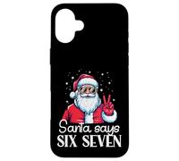 Babbo Natale dice 67 Meme 6 7 Natale Sei Sette Uomini Donne Bambini Custodia per iPhone 16 Plus