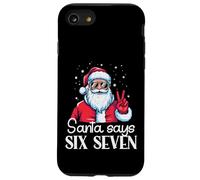 Babbo Natale dice 67 Meme 6 7 Natale Sei Sette Uomini Donne Bambini Custodia per iPhone SE (2020) / 7/8