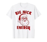 Babbo Natale Divertente Natale Big Nick Energy Maglietta