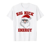 Babbo Natale Divertente Natale Big Nick Energy Maglietta