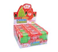 Babbo Natale E Albero Luminosi con Caramelle Frutta Espositore da 12 Astucci