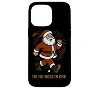 Babbo Natale Golf Ho Ho Buco In Un Divertimento Custodia per iPhone 14 Pro Max
