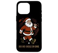 Babbo Natale Golf Ho Ho Buco In Un Divertimento Custodia per iPhone 16 Pro Max