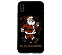 Babbo Natale Golf Ho Ho Buco In Un Divertimento Custodia per iPhone XS Max