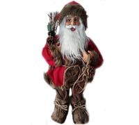 Babbo Natale Grande H 60 per Regali da addobbi natalizi decorazioni di vetrina
