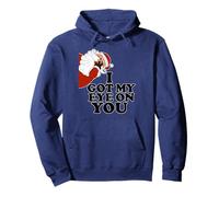 Babbo Natale Ho Messo Gli Occhi su di Te Felpa con Cappuccio