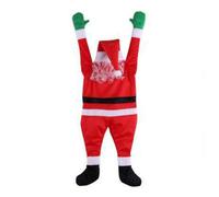 Babbo Natale in flanella di alta qualit per decorazioni natalizie esterne ediz