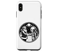 Babbo Natale incontra l'essere extraterrestre alieno spaziale Custodia per iPhone XS Max
