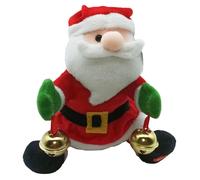 COSE DA CASA Babbo Natale Jingle Bell con Movimento e Musica Decorazioni addobbi Natalizi Idea Regalo Bambini
