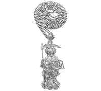 Babbo Natale Muerte Nuovo Ciondolo Con Collana San Di Morte