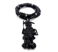 Babbo Natale Muerte Nuovo Ciondolo Con Collana San Di Morte