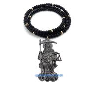 Babbo Natale Muerte Nuovo Ciondolo Con Collana San Di Morte