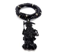 Babbo Natale Muerte Nuovo Ciondolo Con Collana San Di Morte