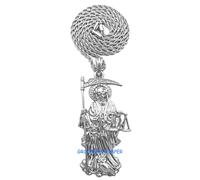 Babbo Natale Muerte Nuovo Ciondolo Con Collana San Di Morte