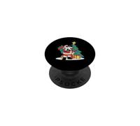 Babbo Natale nero Buon Natale Afro americano africano Natale PopSockets PopGrip Adesivo