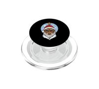 Babbo Natale nero Buon Natale Afro americano africano Natale PopSockets PopGrip per MagSafe