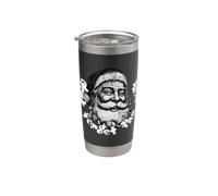 Babbo Natale non dimenticare il latte Bicchiere termico in acciaio inox doppia parete