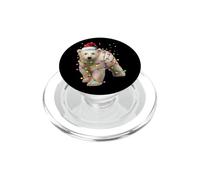 Babbo Natale orso polare, Natale, uomini, donne, bambini, amanti degli orsi PopSockets PopGrip per MagSafe
