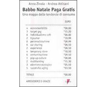Babbo Natale paga gratis. Una mappa delle tendenze di consumo