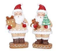 Babbo Natale Pan di Zenzero Assortito - 28 cm*