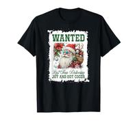 Babbo Natale: ricercato, Visto L'Ultima Volta Mentre Maglietta