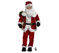 Babbo Natale Rosso Altezza grandezza Naturale Gigante cm 150 Canta 5 Canzoni con