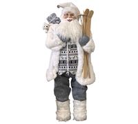 BABBO NATALE SANTA CLAUS RIPRODUZIONE REALISTICA STATUETTA DECORAZIONI NATALE