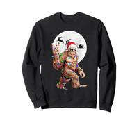 Babbo Natale Sasquatch Slitta Lunare Felpa